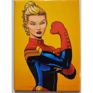 Captain Marvel Superhero‎ Comic Magnet